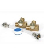 Supreme Permanent RV Water Heater Bypass Kit for 10 Gallon Tanks