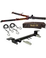 Blue Ox Ascent Tow Bar (7,500 lbs. tow capacity) & Baseplate Combo fits Select Chevrolet Malibu (2.0L Only) (No Active Shutters) (Includes ACC & Turbo)