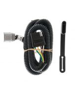 Custom 4-Flat Trailer Light Connection fits Select Toyota and Lexus Vehicles, OEM Tow Package Required