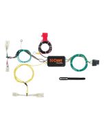 Custom Trailer HItch Wiring Harness, 4-Way Flat Output, fits 2012-2019 Toyota Prius C