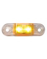 Clear Mini Amber Clearance/Side Marker Light