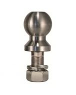 Trimax 2" Chrome Hitch Ball - 1" Diameter Shank 2-1/2" - fits RAZOR Steel Adjustable Hitches