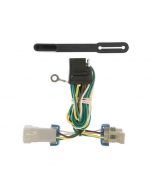 Rigid T-Connector Custom Wiring, 4-Way Flat, Select Chevrolet S-10, GMC Sonoma, Isuzu Hombre