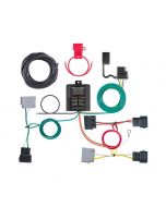 T-Connector Custom Wiring Harness, 4-Way Flat Output, 2005-2007 Ford Escape, Mazda Tribute