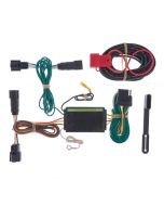 T-Connector with Powered Tail Light Converter Custom Wiring Harness (RE-62057), 4-Way Flat Output, 2011-2014 Ford Edge