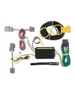 T-Connector Custom Wiring Harness, 4-Way Flat Output fits Select 2012-2018 Ford Focus Sedan
