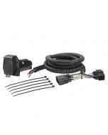 T-Connector with 7-way Plug Custom Wiring, 7-Way RV Blade Output, 2011-18 Ford Explorer, 2013-18 Police Interceptor