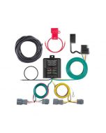 Rigid T-Connector Custom Wiring Harness, 4-Way Flat Output, Select 2006-2014 Hyundai Entourage, Kia Sedona