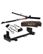 Blue Ox Avail Tow Bar (10,000 lbs. cap.) & Baseplate Combo fits 2006-2010Hummer H3 (Works w/ factory brush guard option)
