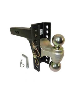 One Mount Adjustable Ball Mount - 2" & 2-5/16" Hitch Balls  - 10,000 lbs./14,000 lbs. Tow Capacity