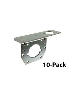 10-Pack of 4-Way and 6-Way Socket Mounting Bracket