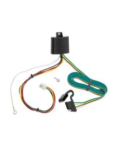 Custom Fit Wiring Harness with 4-Flat Connector (Factory Tow Package Required) fits Select Mazda CX-9