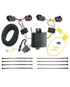 T-One T-Connector Harness, 4-Way Flat, w/HD Module fits 2014-2024 Ram ProMaster 1500, 2500, 3500