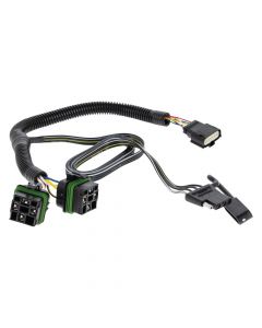 T-One T-Connector Harness, 4-Way Flat, w/Circuit Protected HD Module fits 2018-2023 Chevrolet Equinox & GMC Terrain