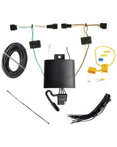 T-One Custom Harness, 4-Way Flat, with Protected Module fits Select Kia Telluride Without Factory Tow Package (No LED Tail Lights)