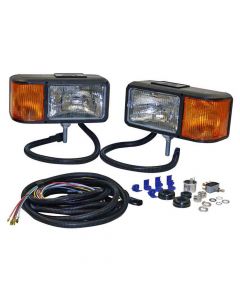 Snow Plow Dual Headlight Kit and Turn Signal Kit