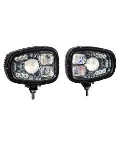 SAM Universal Heated LED Snow Plow Headlights