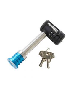 Swivel Head Barbell Locking Hitch Pin for 2 Inch Receivers - Stainless Steel