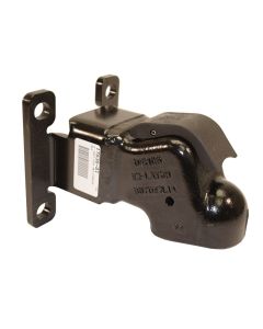 Demco 2 Inch EZ-Latch Flat Mount Coupler, 10,000 lb. GVWR, Black