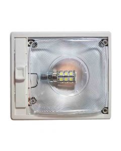 12-Volt Single LED Interior Light - Optic Lens