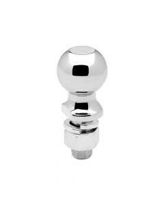 Chrome Class III-IV Trailer Hitch Ball - 2 5/16" with 1" Shank Diameter (Replaced part #22). 7,500 lbs. Capacity