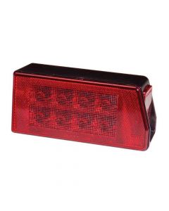 Rectangular LED Tail Light for "Under 80" Trailers - Right Side