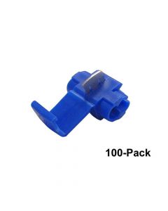 100-Pack of Blue 3M Wire Taps