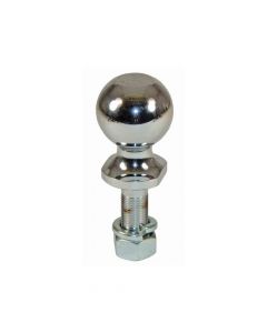 Class II Chrome Hitch Ball - 2 Inch - Long Shank