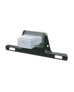 License Plate Bracket with Light and Mounting Hardware
