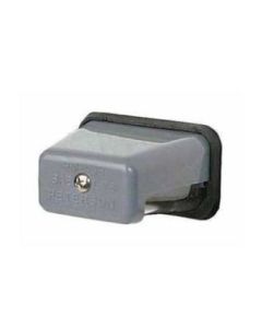 Incandescent License Light, Stud Mount, Oblong, 2.6875 inches x 2.125 inches
