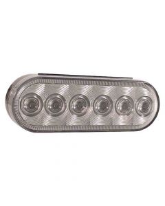 Buyers Products 6 Inch Clear Oval Backup Light With 6 LEDs