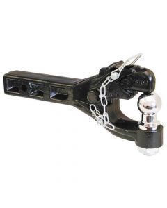 Buyers 6 Ton Combination Hitch - Pintle Hitch With 2 Inch Shank and 2 inch Ball