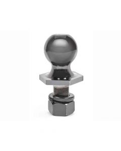 Interlock Carbon Forged Trailer Hitch Ball, 2 in. Diameter, 7,500 lbs. Capacity, 1 in. Shank Dia, 2 in. Shank Length, Black Nickel