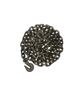 3/8 Inch x 14 Feet Grade 43 Tow Chain with Grab Hooks