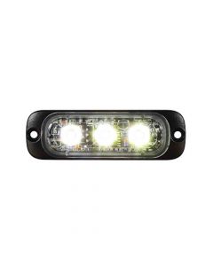 Buyers Products Thin 3.5 Inch Horizontal Clear Strobe Light