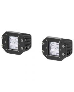 2 Inch Square Flush-Mount LED Work Lights