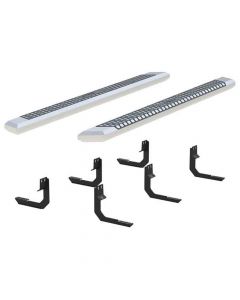 Select Nissan Titan, Titan XD Crew Cab Pickup Aries AdvantEDGE 5 1/2 Inch Side Bars