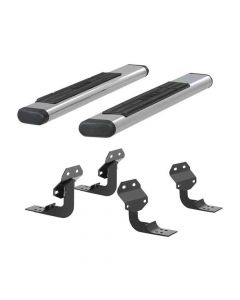 Select F-150, F-250 SD, F-350 SD, F-450 SD, F-550 SD Models Aries 6 Inch Oval Side Bars