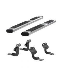 Select Ford F-150, F-250 SD, F-350 SD, F-450 SD, F-550 SD Models Aries 6 Inch Oval Side Bars