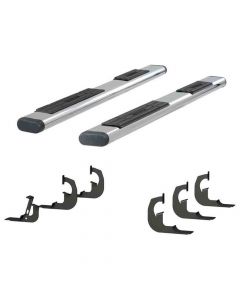 Select Chevrolet Silverado, GMC Sierra Crew Cab Pickup (Diesel) Aries 6 Inch Oval Side Bars