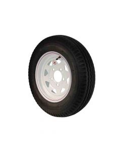 12 inch Trailer Tire and Spoked Wheel Assembly