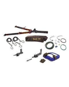 Blue Ox Ascent Tow Bar (7,500 lbs. tow capacity) & Baseplate Combo With Towed Vehicle Light Kit, fits Select Select Jeep Grand Cherokee & WK (No L Or WL) (Includes ACC & Limited)