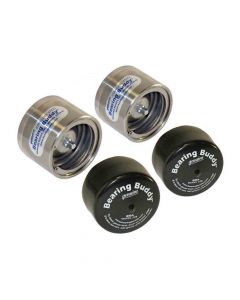 Bearing Buddy Stainless Steel Bearing Protectors with Bras - Pair - 2.328" Diameter