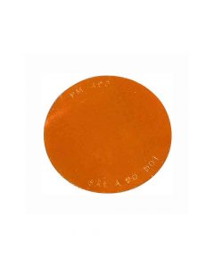 Quick Mount Amber Round Reflector