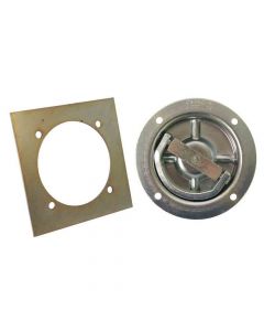 Recessed Heavy Duty Tie-Down Ring with Backing Plate