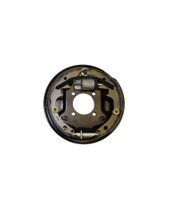 Rigid Hitch Uni-Servo Hydraulic Brake Backing Plate, 10" x 2-1/4", Right Side/Curb Side, 3,500 Rating, Including 3" Rigid Hitch Logo Decal