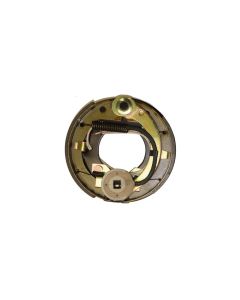 Rigid Hitch 7" x 1-1/4" Electric Brake Assembly for 2,000 lb. Axles, Left Mount, 4-Bolt Pattern, Including 3" Rigid Hitch Logo Decal (BK-7E-01)