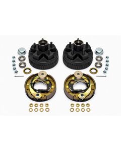 2,200 lb. Trailer Hub & Drum Kit with 7" Electric Brake Assemblies - 5 on 4-1/2" Bolt Pattern With 1-1/16" I.D. Bearings