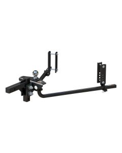 TruTrack 2P Round Bar Weight Distribution Hitch with 2x Sway Control, 8-10K