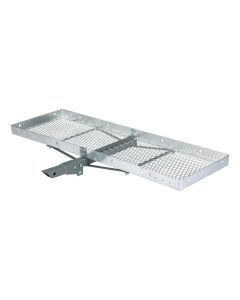 60" x 20" Aluminum Tray Cargo Carrier (Folding 2" Shank, 500 lbs.)